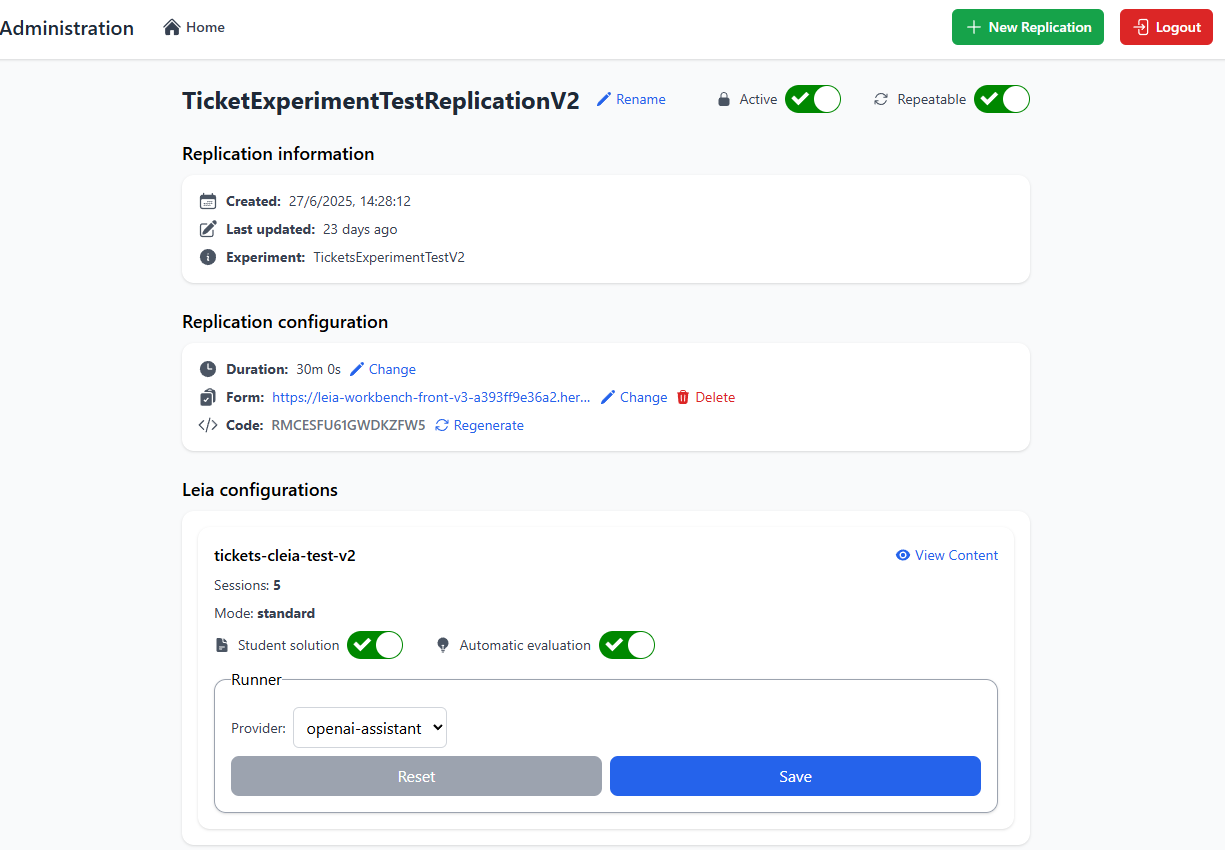 Exercise Details Interface
