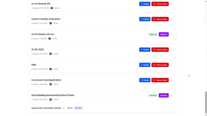 Configurate your Activity preview