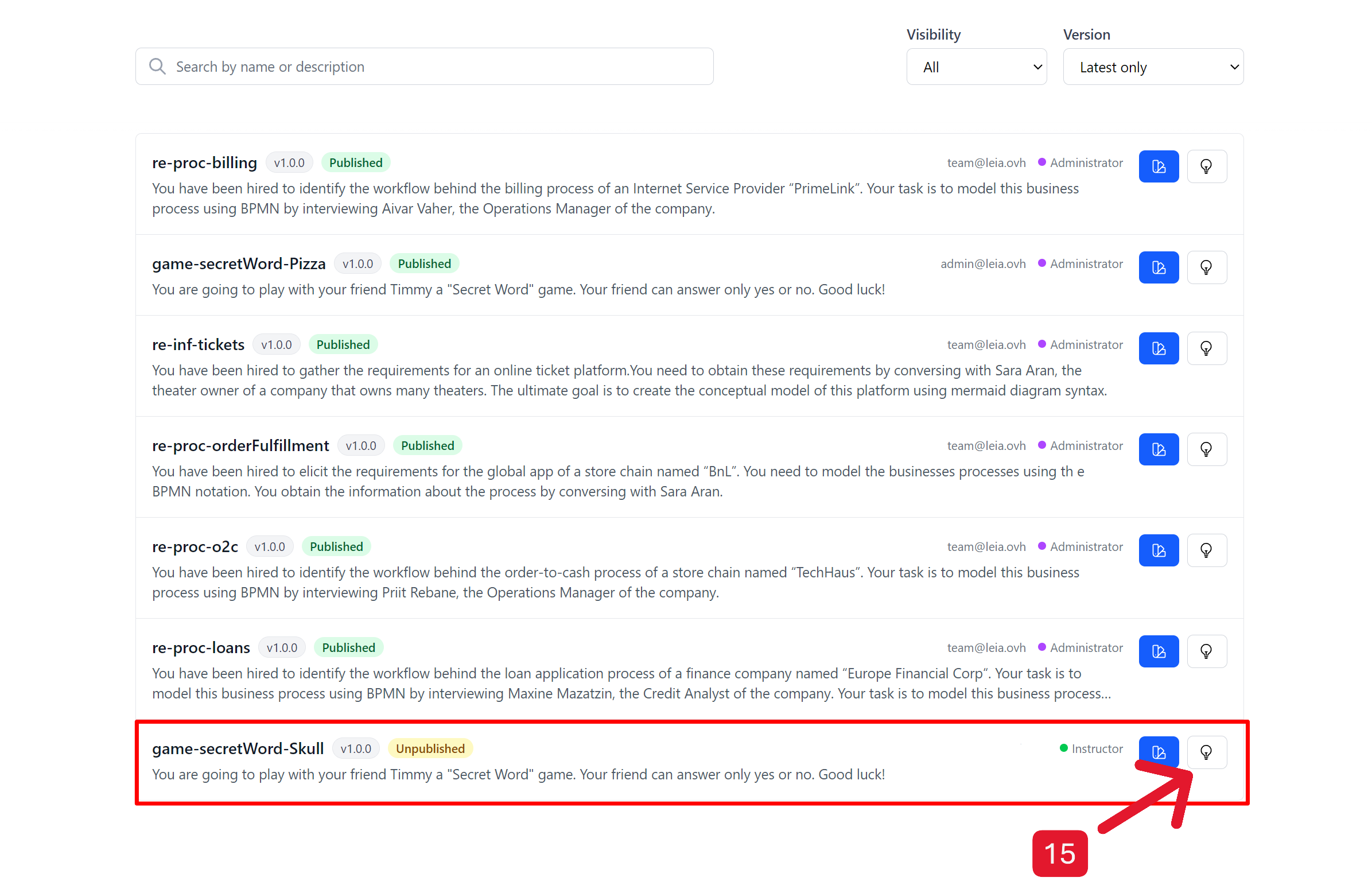 Step 5: LEIA Created