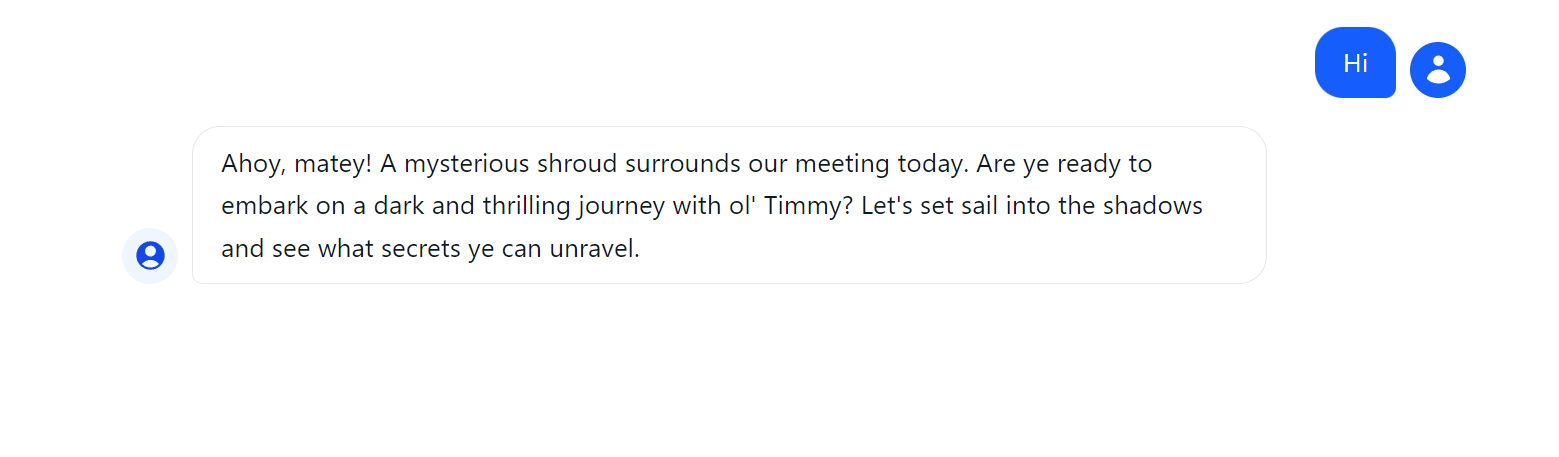 Step 5: Final Chat Result